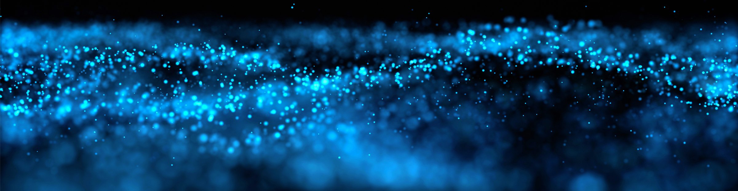 Blue particles